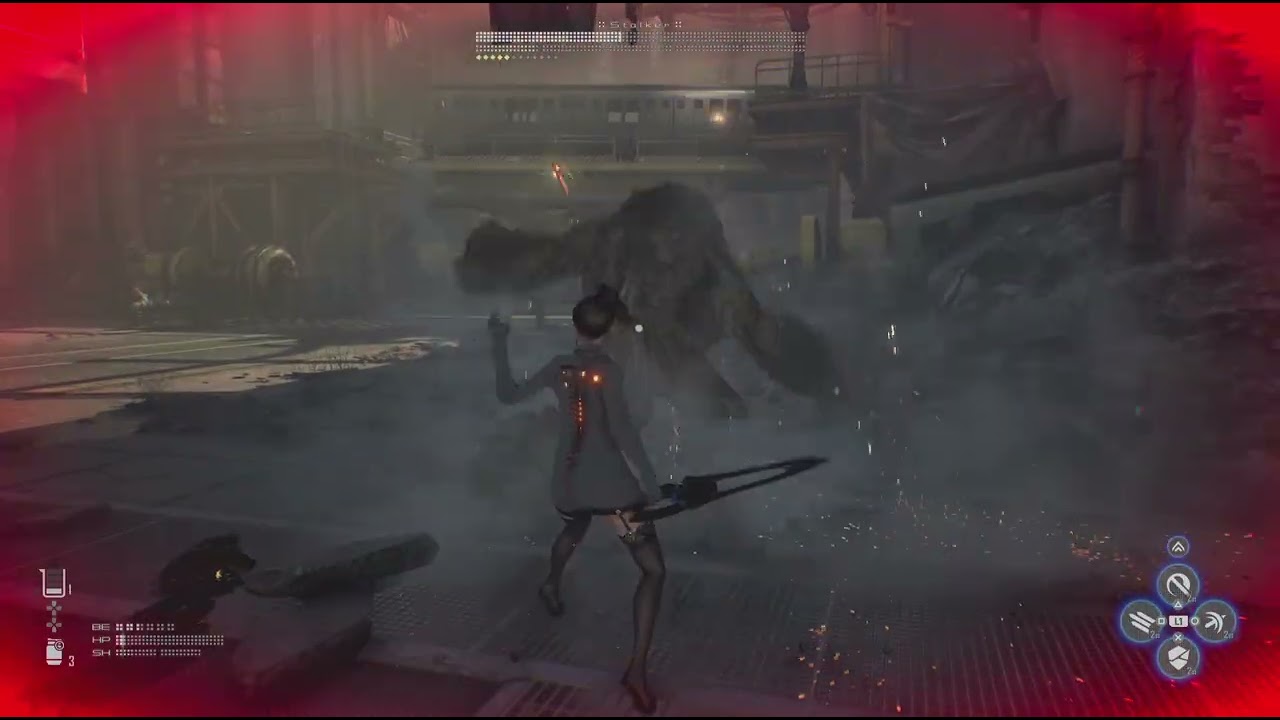 Stellar Blade Stalker Boss Fight PS5 Pro