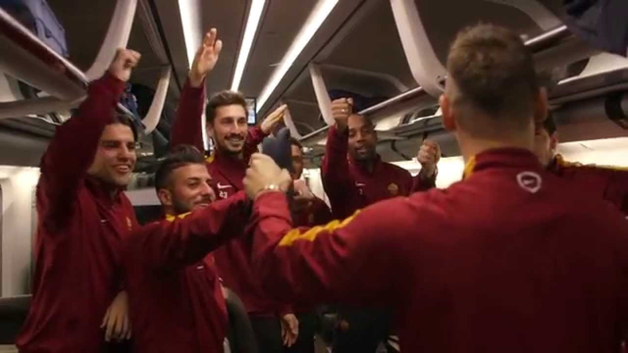 FRECCIAROSSA is AS ROMA's official train!