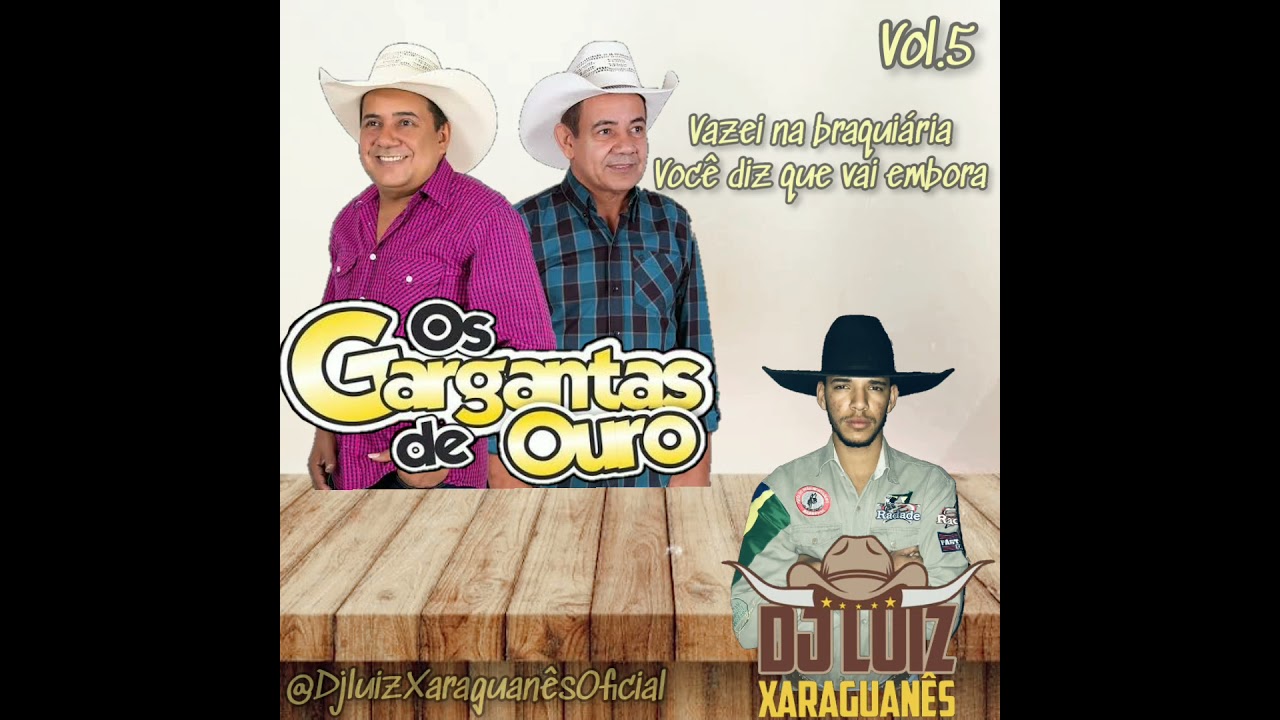 Os Gargantas De Ouro-Vazei na Braquiária/Você diz que vai embora (Volume.5)