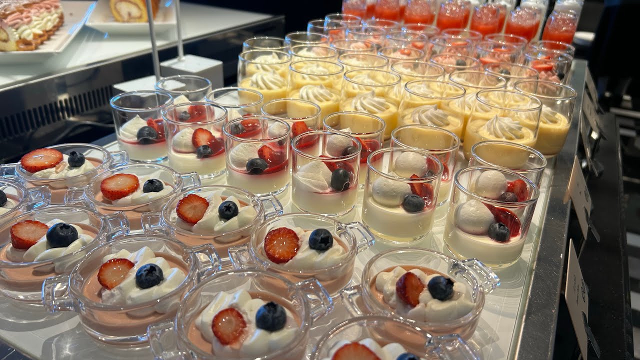 【食べ放題】ヒルトン横浜のストロベリースイーツビュッフェが始まりました🍓#ストロベリースイーツビュッフェ#hilton_yokohama