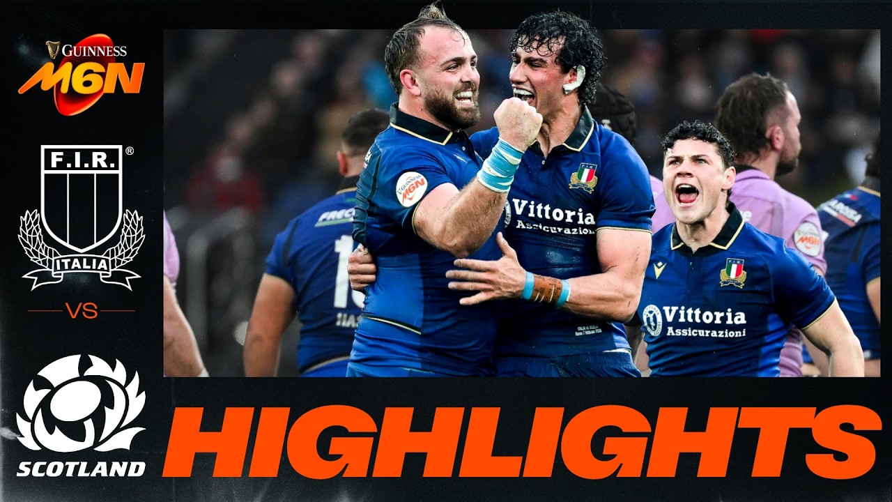 Italy v Scotland | An opening weekend win in the rain!
