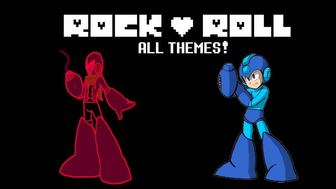[Undertale AU - Rock & Roll] All bosses theme! (Megaman X Undertale)