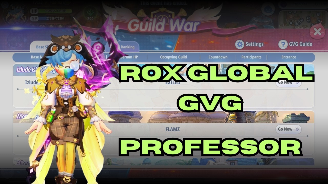 letsgo GVG ya ges yak #roxglobal