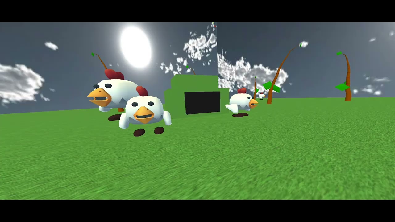 Jugando chicken gun tower defense:) parte 1