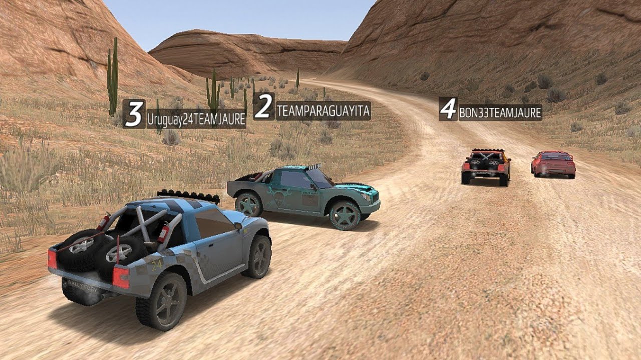 Rally Fury: Auriga against 3 Redback | Brazil Server