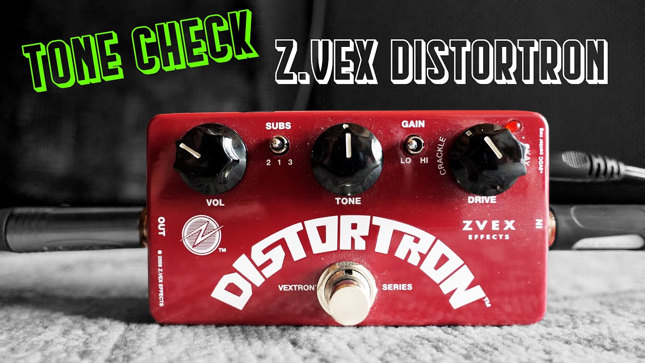 Z.Vex Distortron | Distortion Pedal | Demo | NO TALKING