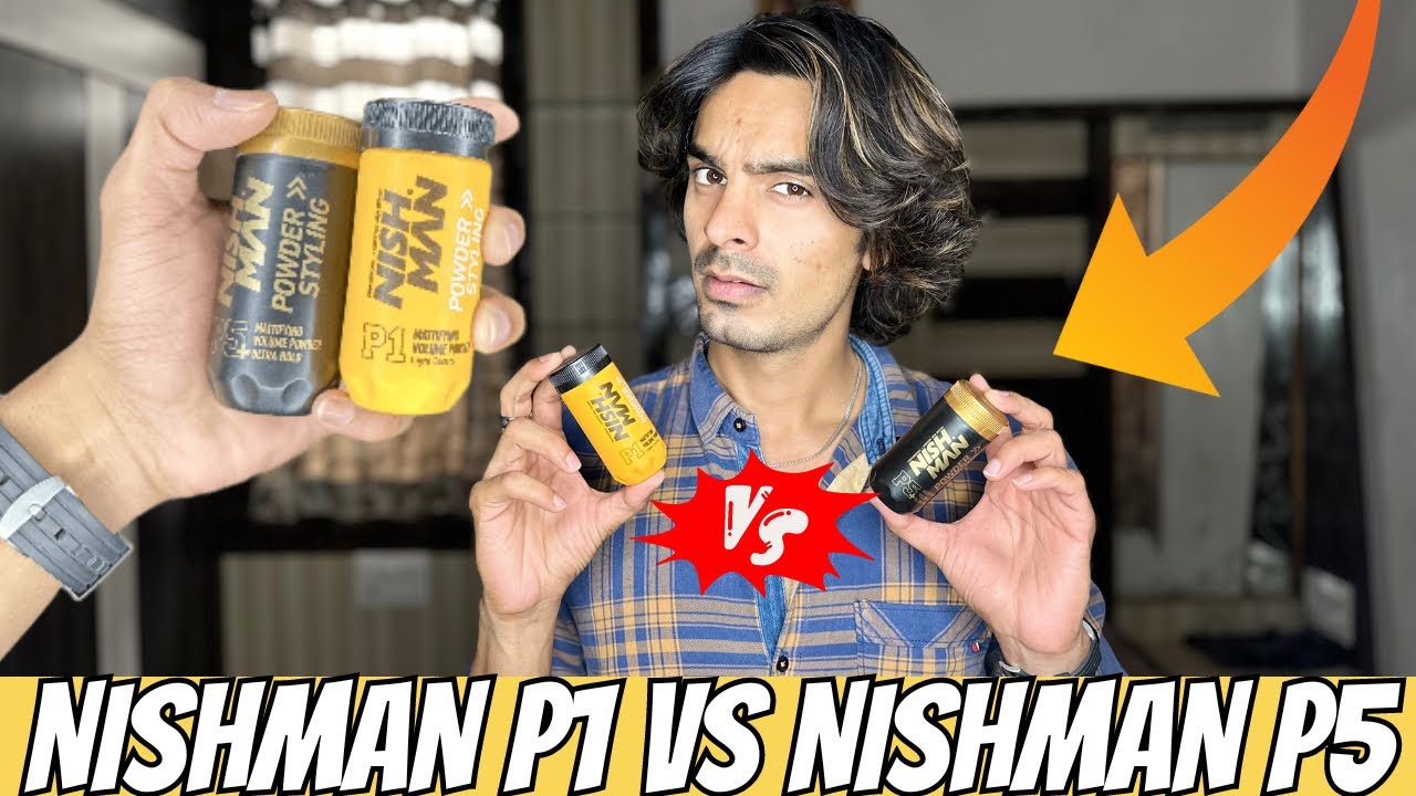 Nishman P1 Hair Volumising Powder Wax Vs P5 Hair Volumising Powder Wax | Which One Is The Best?