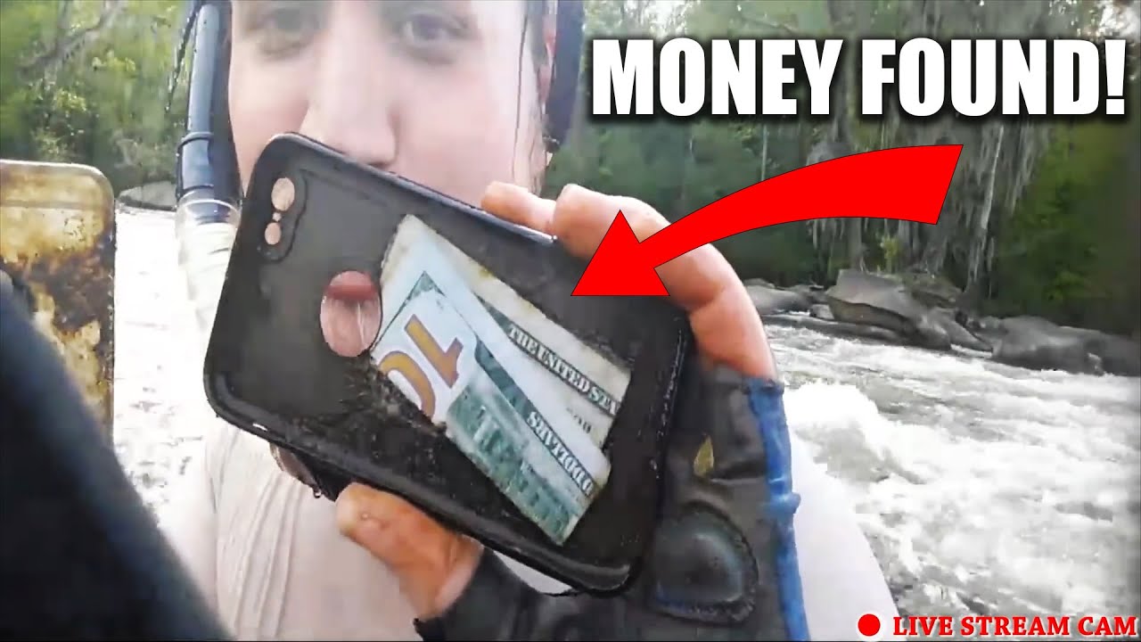 Found $100 Dollar Bill Lost Underwater