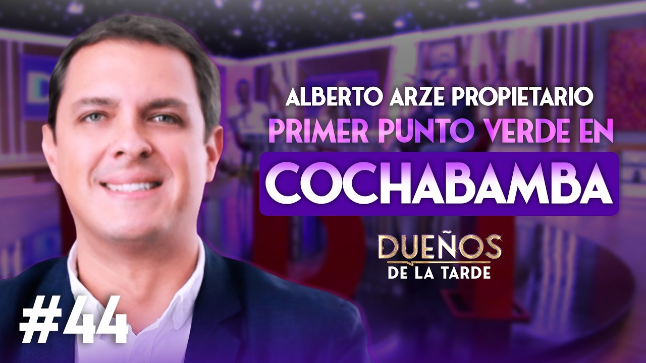 EL PRIMER PUNTO VERDE EN COCHABAMBA || ALBERTO ARZE PROPIETARIO