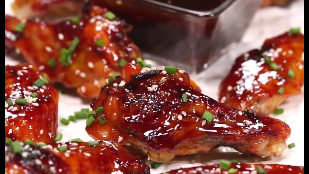 Sticky Hoisin Chicken Wings