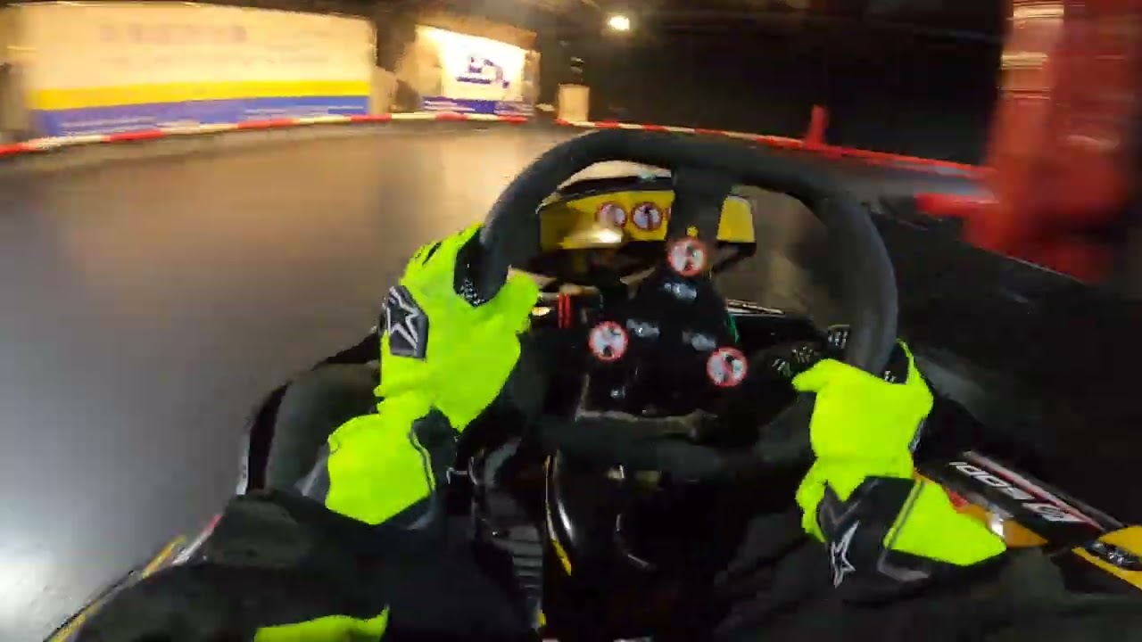 22jan SWS Race 2 Start P13, Finish P13/22 270cc @ Worldkarts Kortrijk