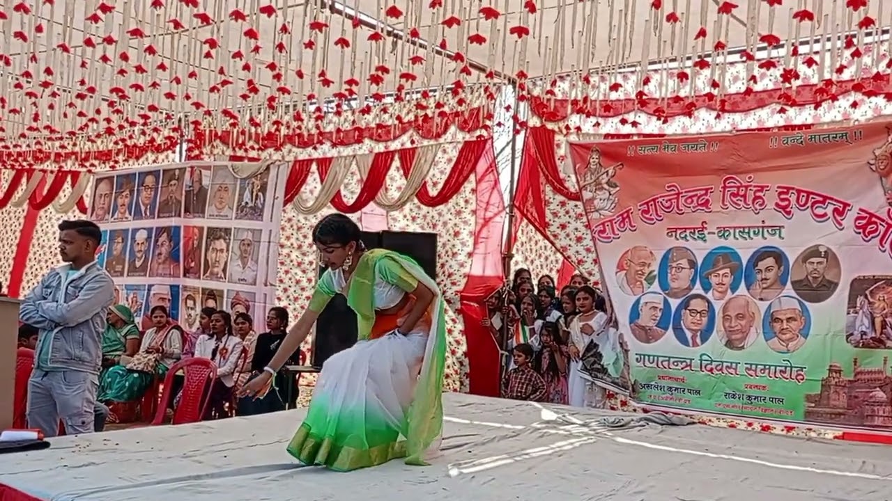 #N.R Inter college 🔥#nadrai ❤️ #26january program ❣️ #viraldance 🥰
