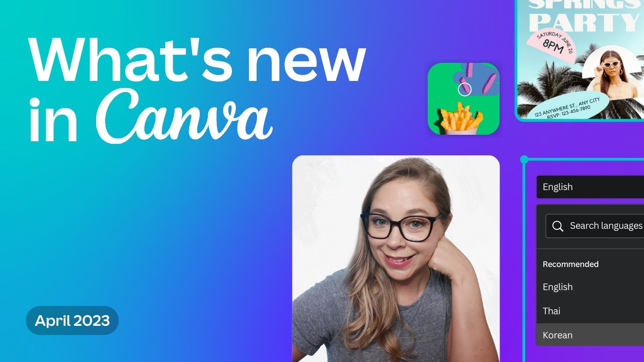 What's New in Canva - April edition