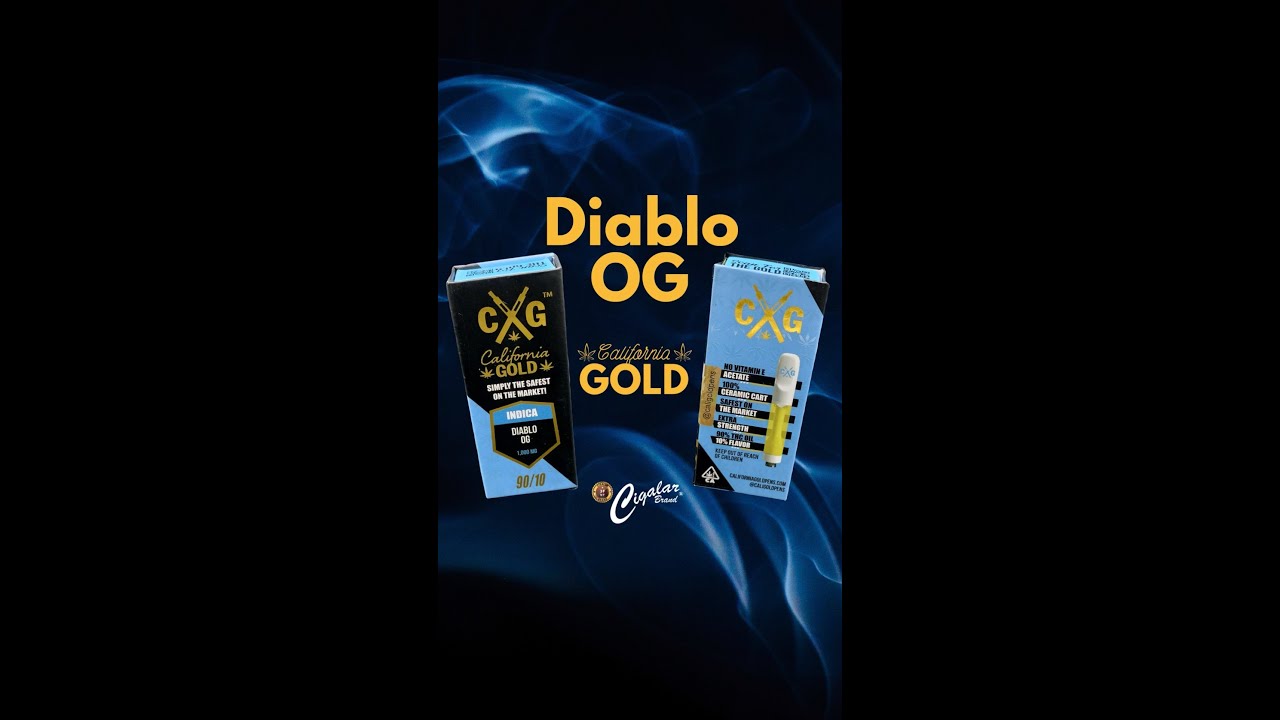 Diablo OG California Gold - Cigalar Brand