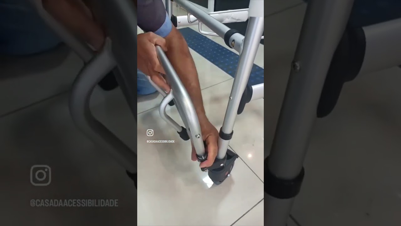 Quer aprender a montar a cadeira de banho da Hidrolight?