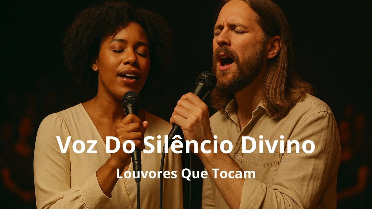   Música Gospel I A Voz do Silêncio Divino l Louvores Que Tocam