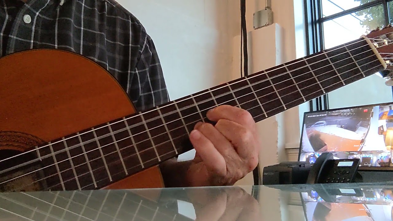 Spanish romance - ARIA A551 vintage classical guitar