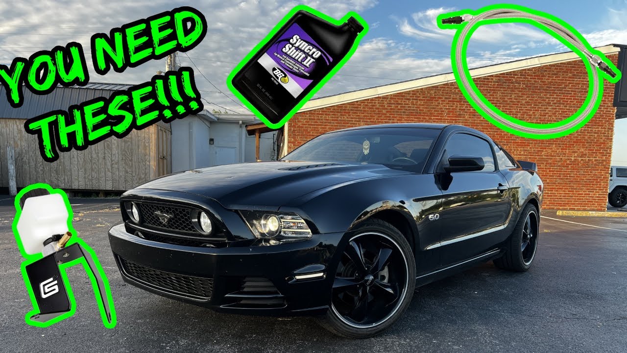 3 Upgrades Every Manual 11-14 Mustang  Needs!!!