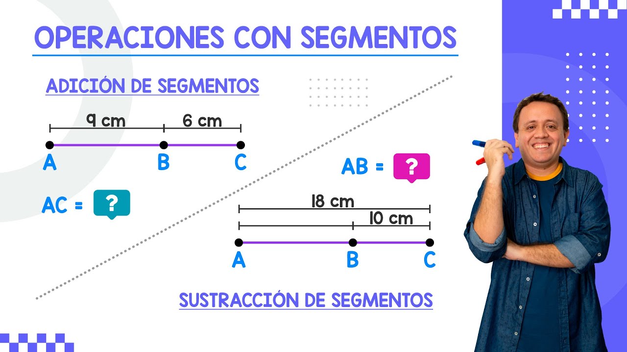 Operaciones con Segmentos: Adición y Sustracción