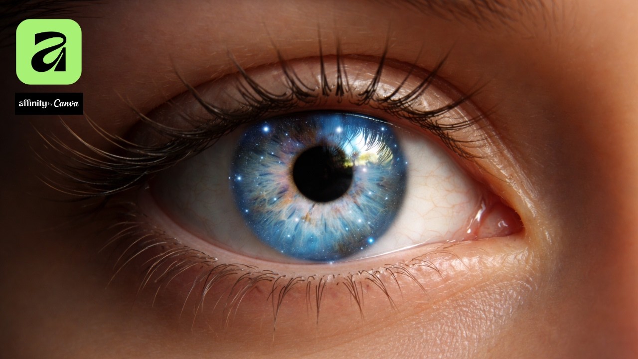 Make Galaxy Eyes in Minutes | Affinity Photo
