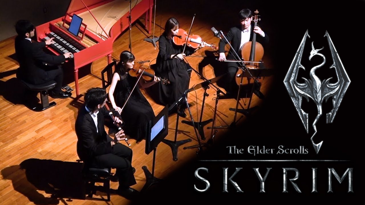 Ancient Stones - TES V: Skyrim for Traverso, Harpsichord and Strings 