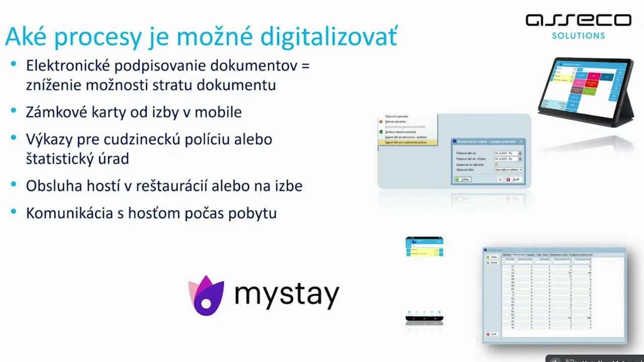 Automatizácia a digitalizácia prevádzky hotela