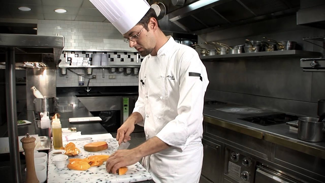 Croustillant d'églefin au basilic et vinaigrette à la mangue - Mickaël Féval