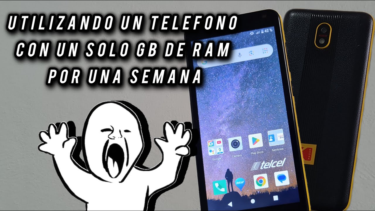 Usando un Tel&eacute;fono con un solo GB de RAM en 2025 | Se traba al usar Whatsapp