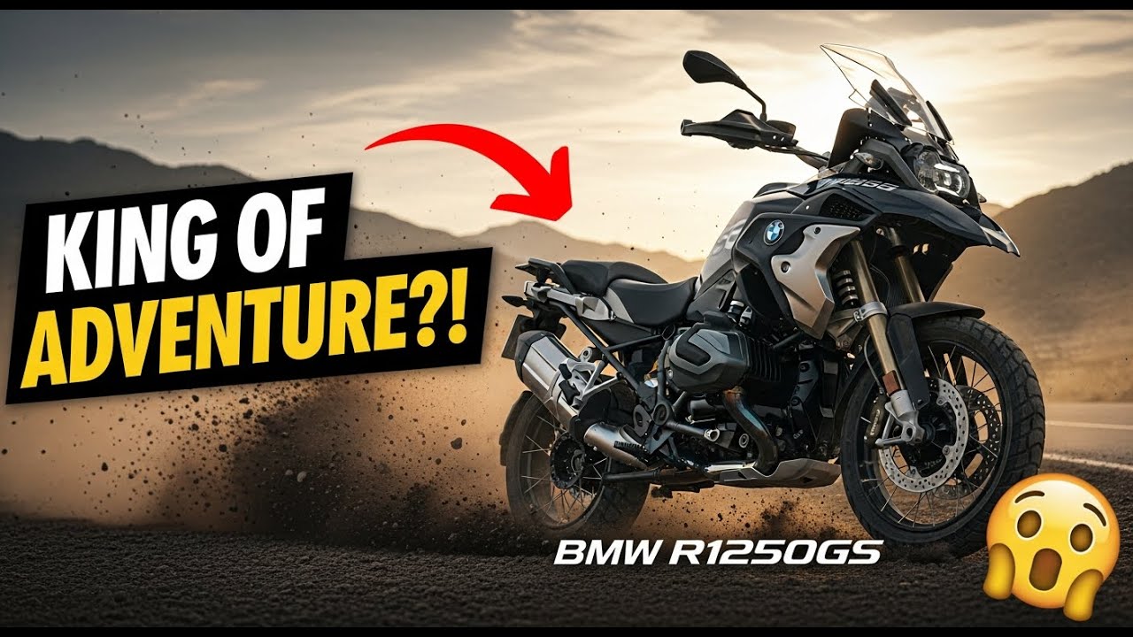 BMW R1250GS 😱 Why Everyone Calls It the KING of Adventure Bikes!
