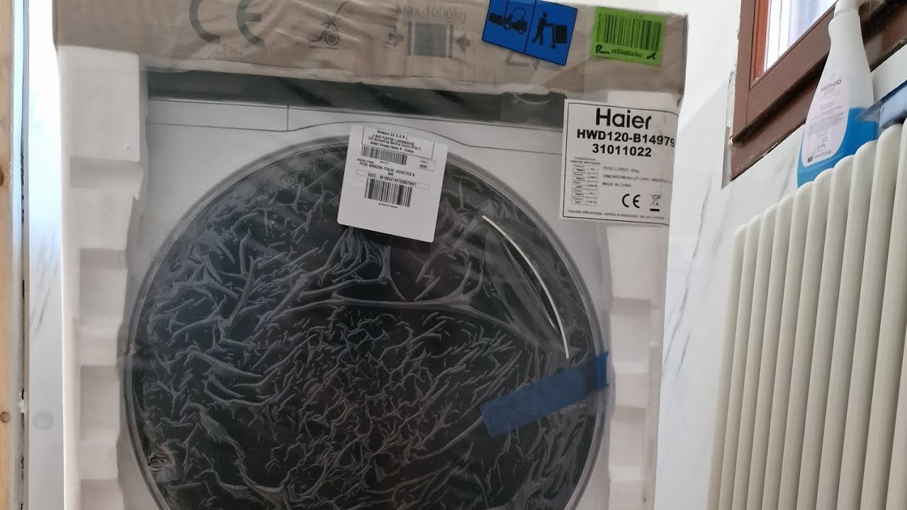 Recensione Haier HWD120-B14979 Serie I-Pro 7 Lavasciuga 12+8 Kg, 1400 Giri, Carica Frontale