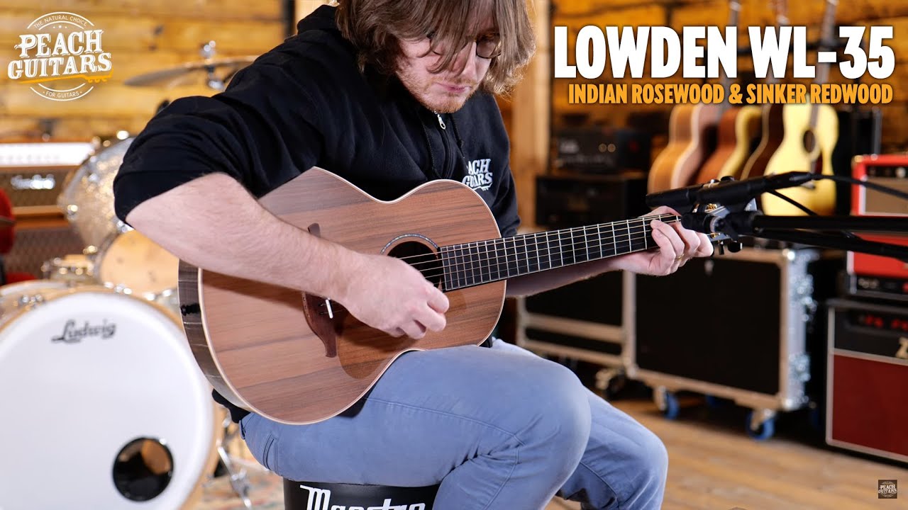 No Talking...Just Tones | Lowden WL-35 - Indian Rosewood & Sinker Redwood