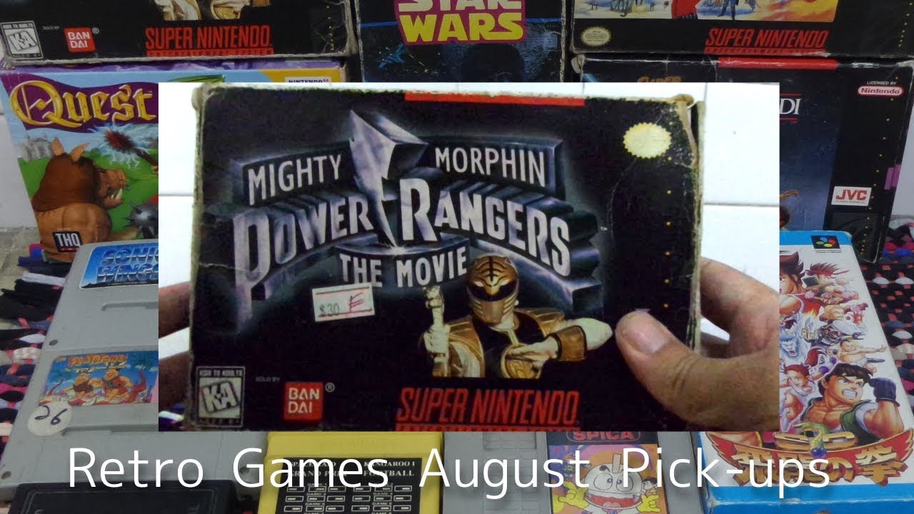 August Pick-Ups 2018 | RetroGamingRat