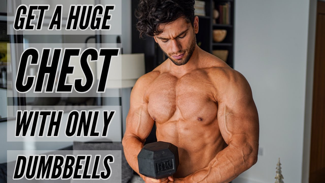 DUMBBELL ONLY CHEST WORKOUT / Get A Huge Chest At Home