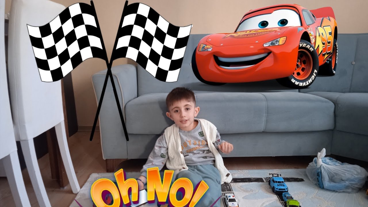 Oyuncak araba videolari hotwheelss cars hotwheelseries ışıklı ambulans canavar kamyon traktör kepçe 
