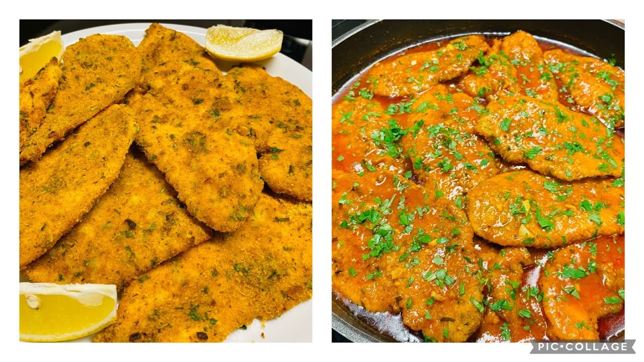 Cotolette di pollo al forno e al sugo. Non fritte. sono meravigliosamente buone ￼￼