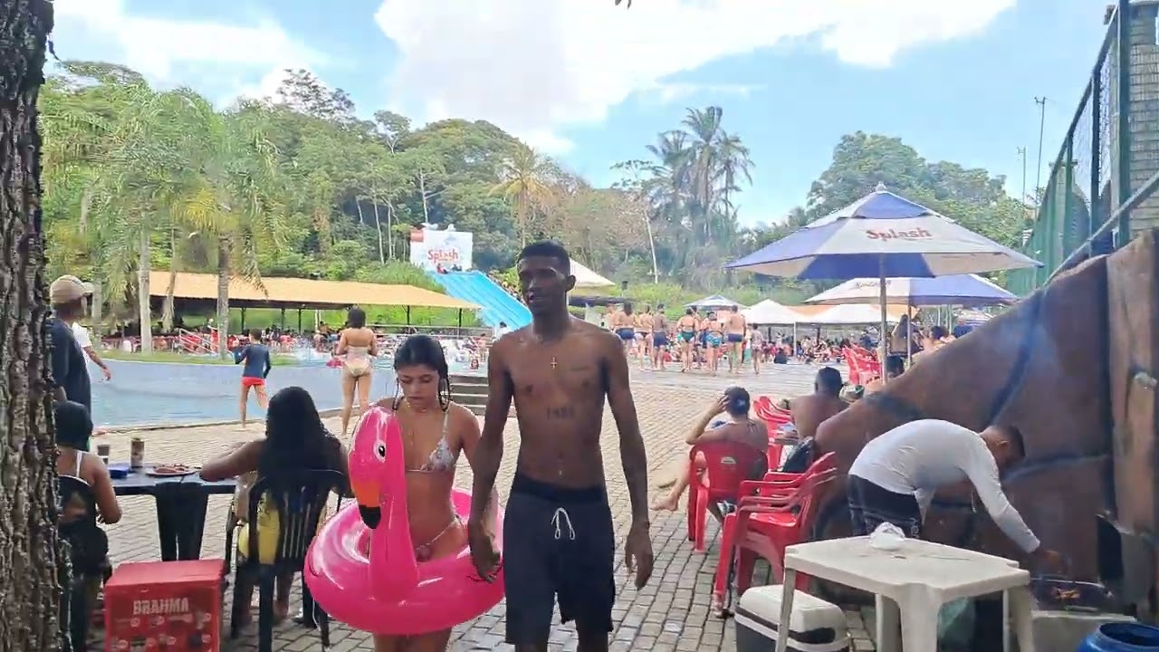 Dia de lazer no splash