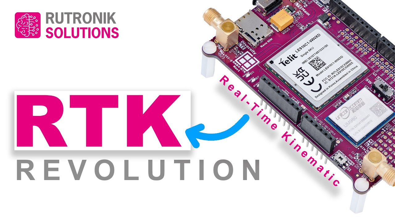 RTK Revolution: Discover Rutronik's RAB4 Adapter Board for Precise Positioning