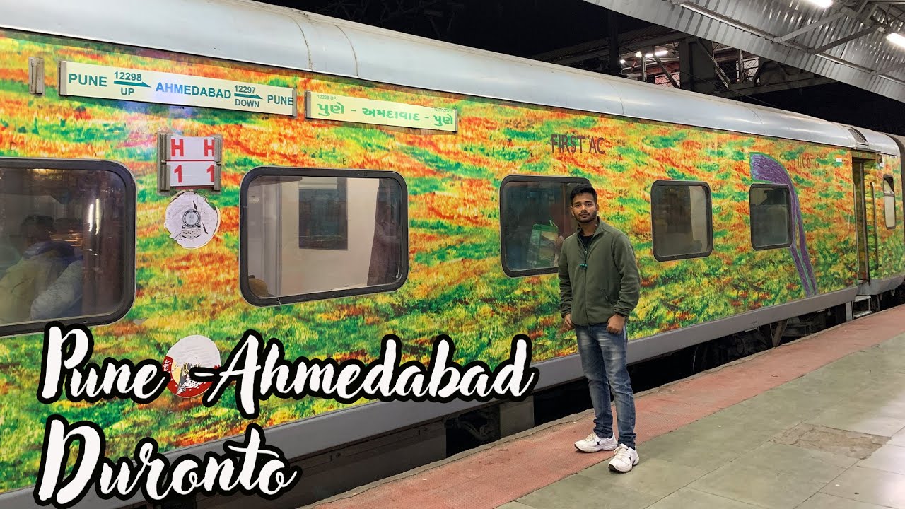 Night rider DURONTO || Pune Ahmedabad duronto express