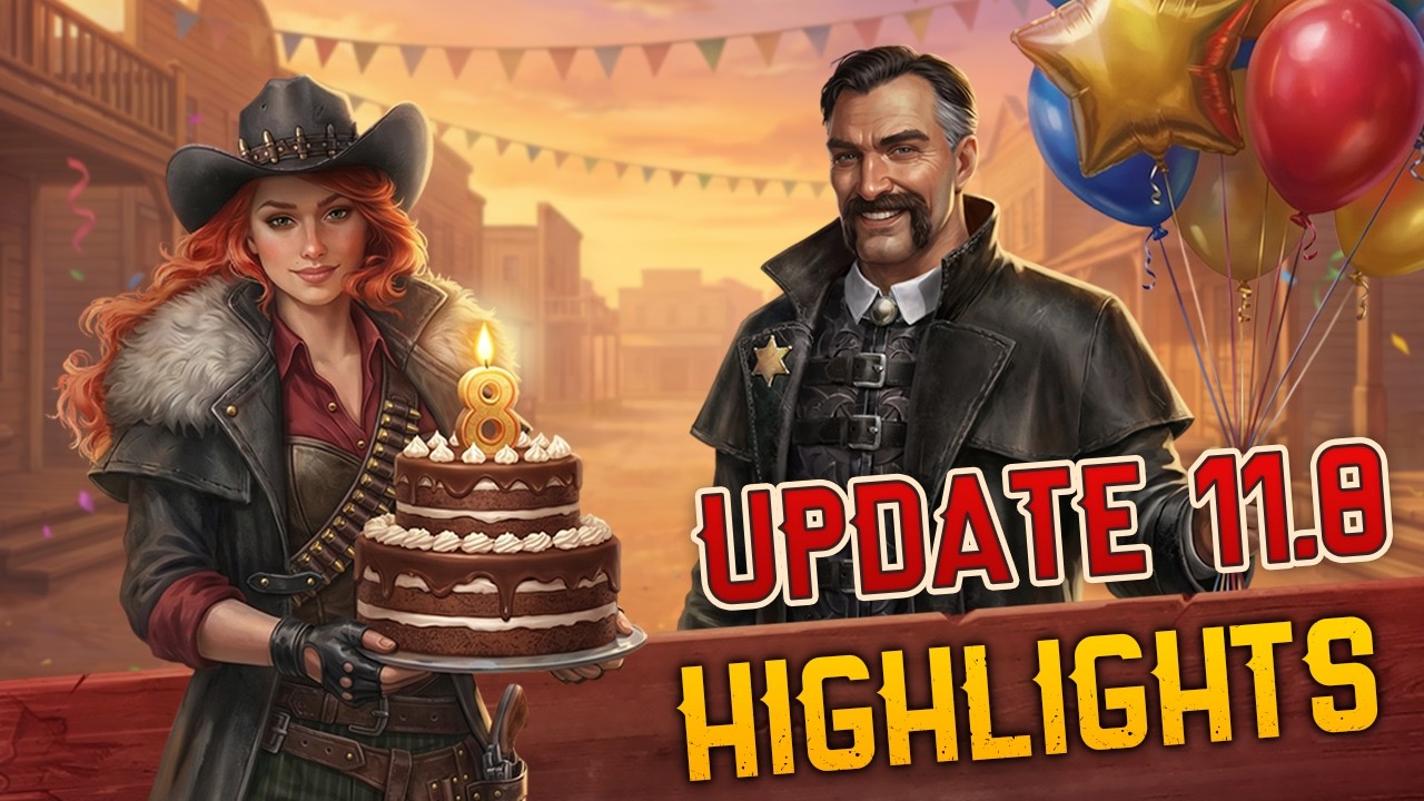 Update 11.8 &ndash; Westland's 8th Anniversary! Exclusive Weapons, Pioneer&rsquo;s Cake & Festive Decorations!