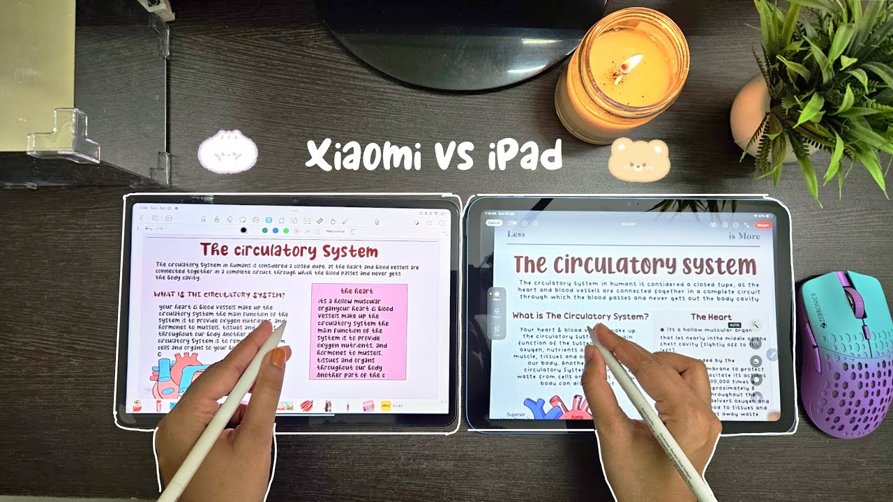 Xiaomi Pad 7 vs iPad 11 Notes | Kilonotes vs GoodNotes Comparison 🤗📝