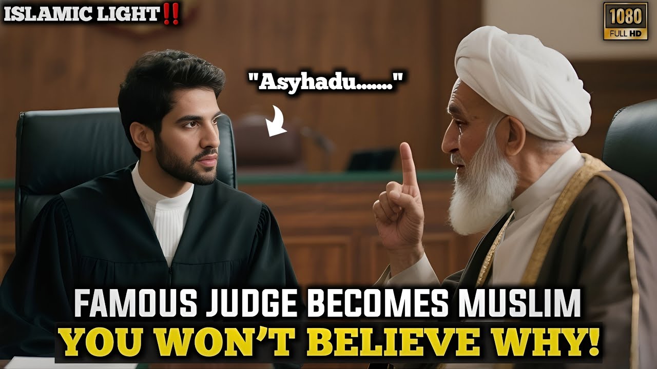This Famous Judge Converts to Islam After a Shocking Trial