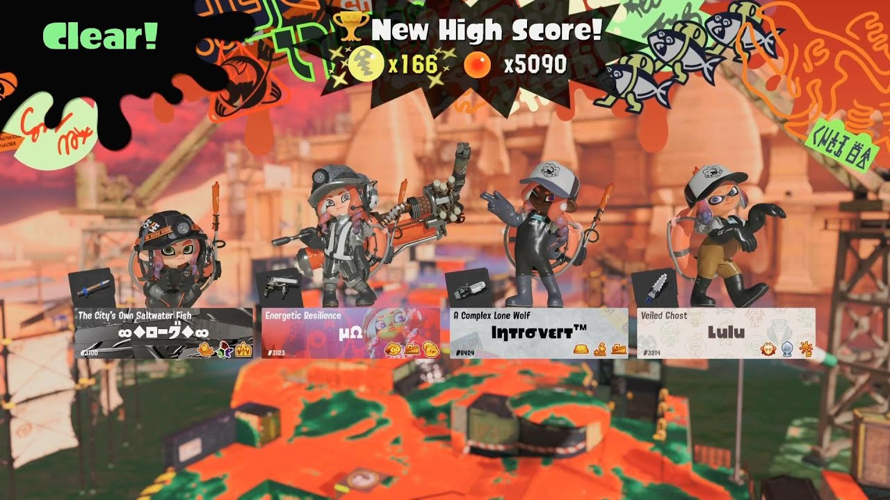 Splatoon 3 Big Run - Um'ami Ruins (Lossless 999 Run) [Part 2 / 4]  - Salmon Run Freelance