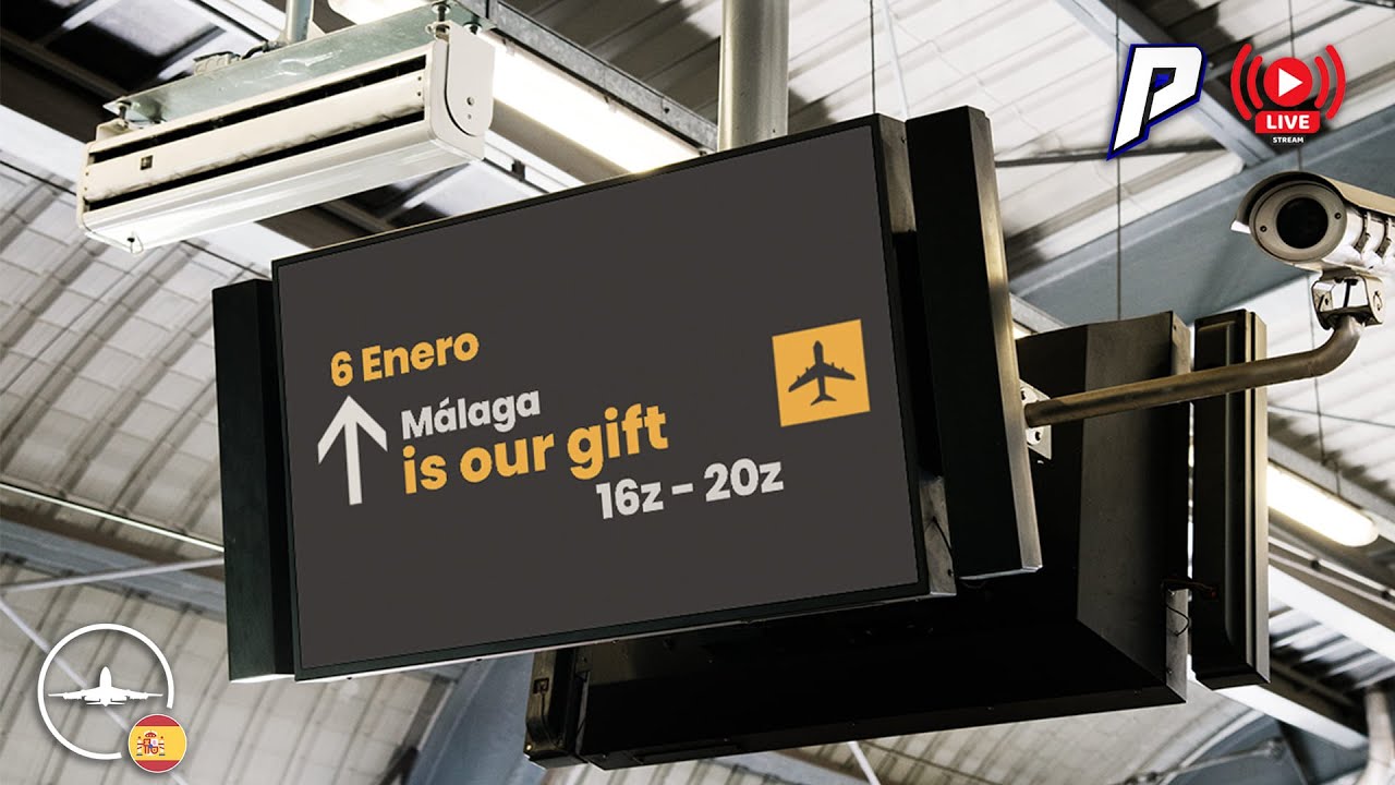 EVENTO IVAO: Málaga is our gift | ATC CTR + APP | PilotoF-22