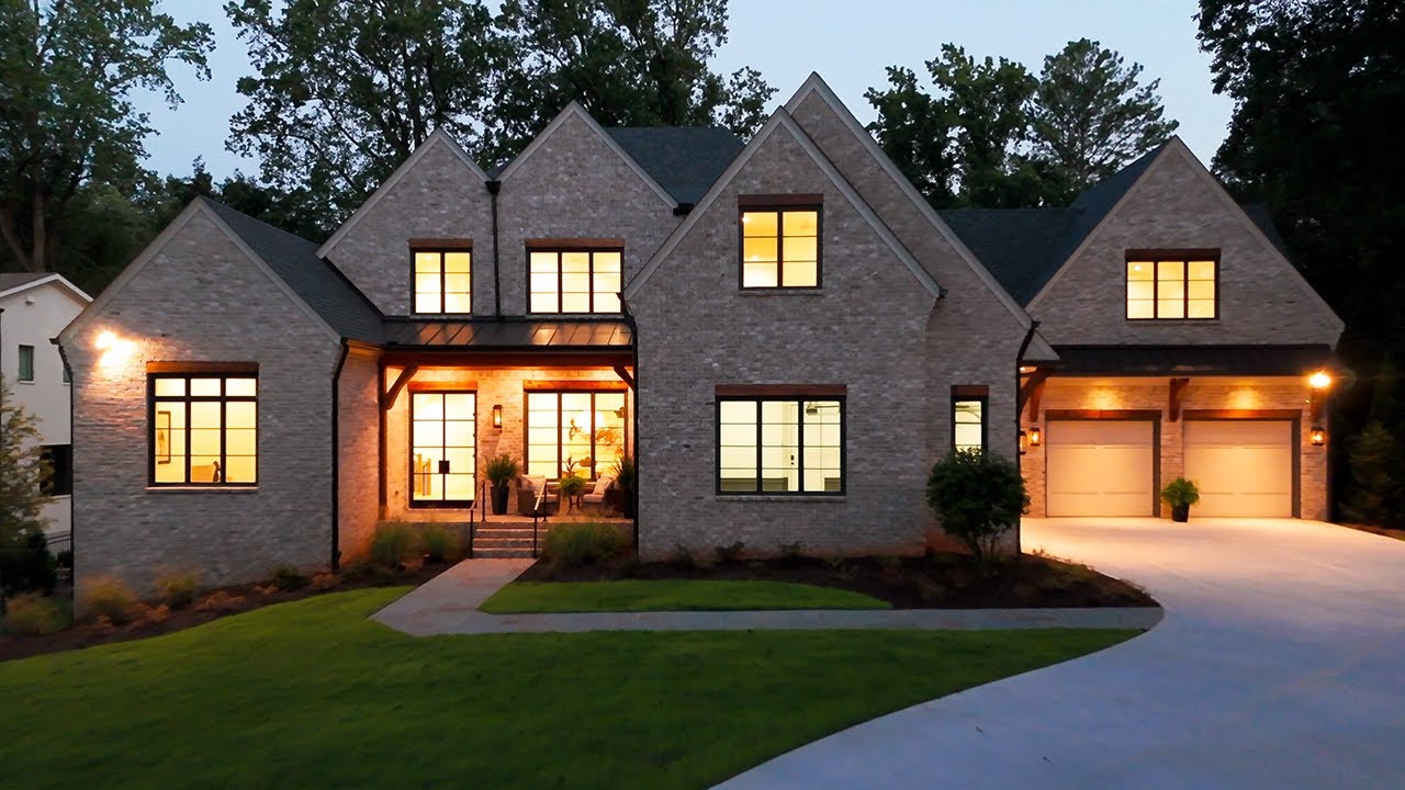TOUR A $3.35M Brookhaven GA New Construction Luxury Home | Atlanta Real Estate | ELITE VISUALS