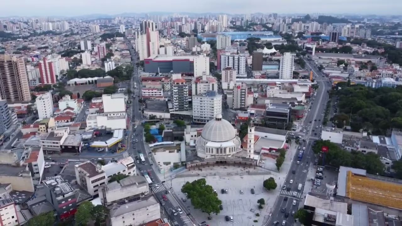 Sobrevoando o bairro de Rudge Ramos 