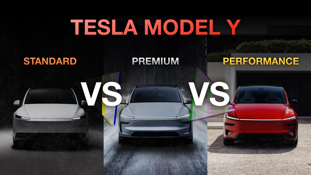 НОВАЯ Tesla Model Y: Standard vs Premium vs Performance | КАКОЙ ВЫБИРАЕТЕ?
