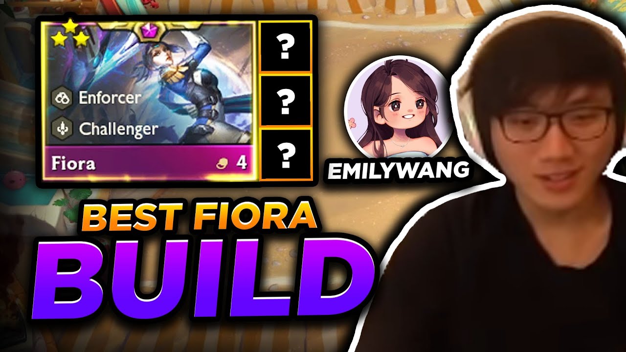 I thought Fiora 3 was trash until Emily told me this build...