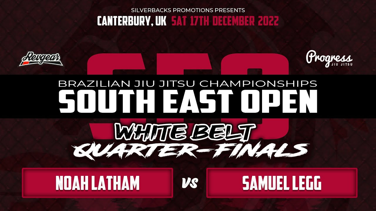 SouthEast BJJ Open - Noah Latham vs Samuel Legg (White Belt - Quarter Finals)