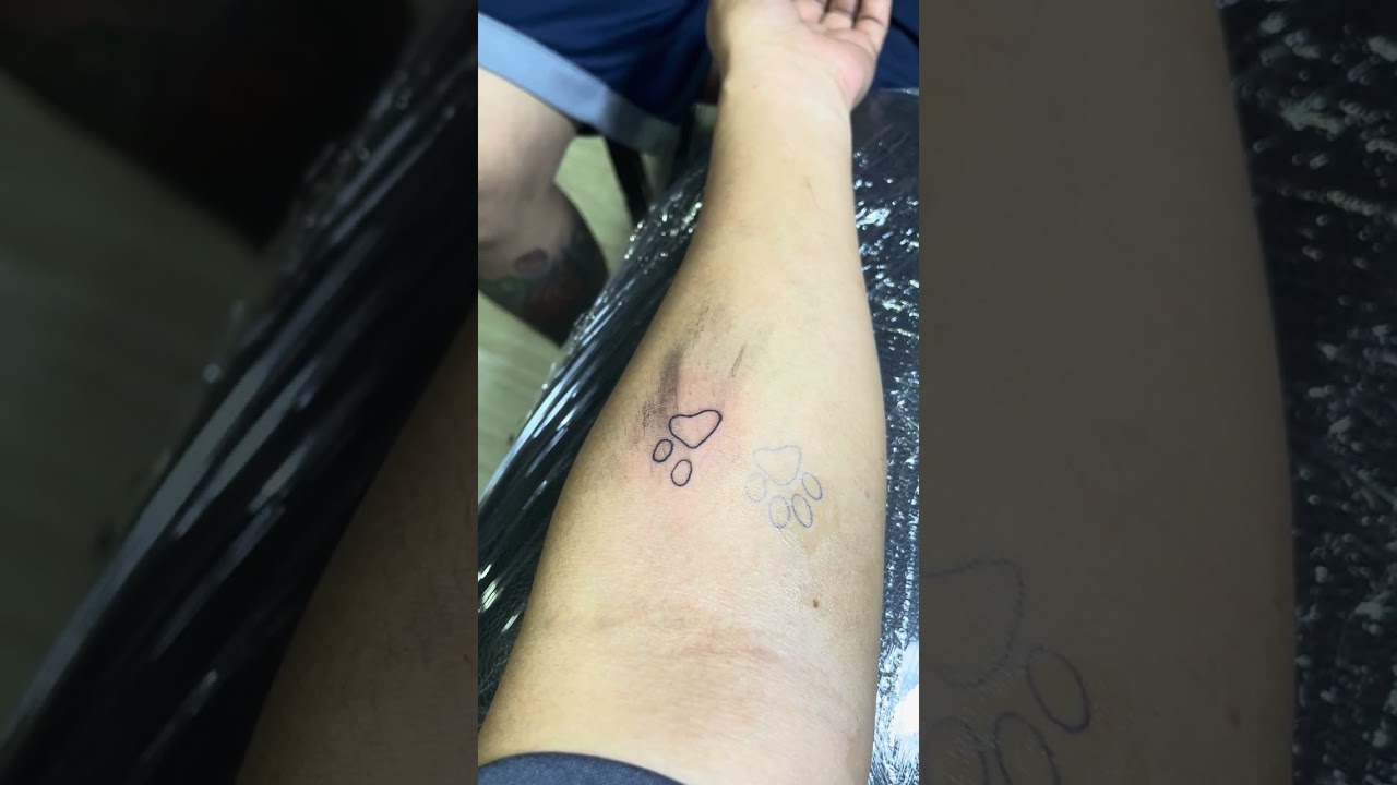 My first tattoo 🐾
