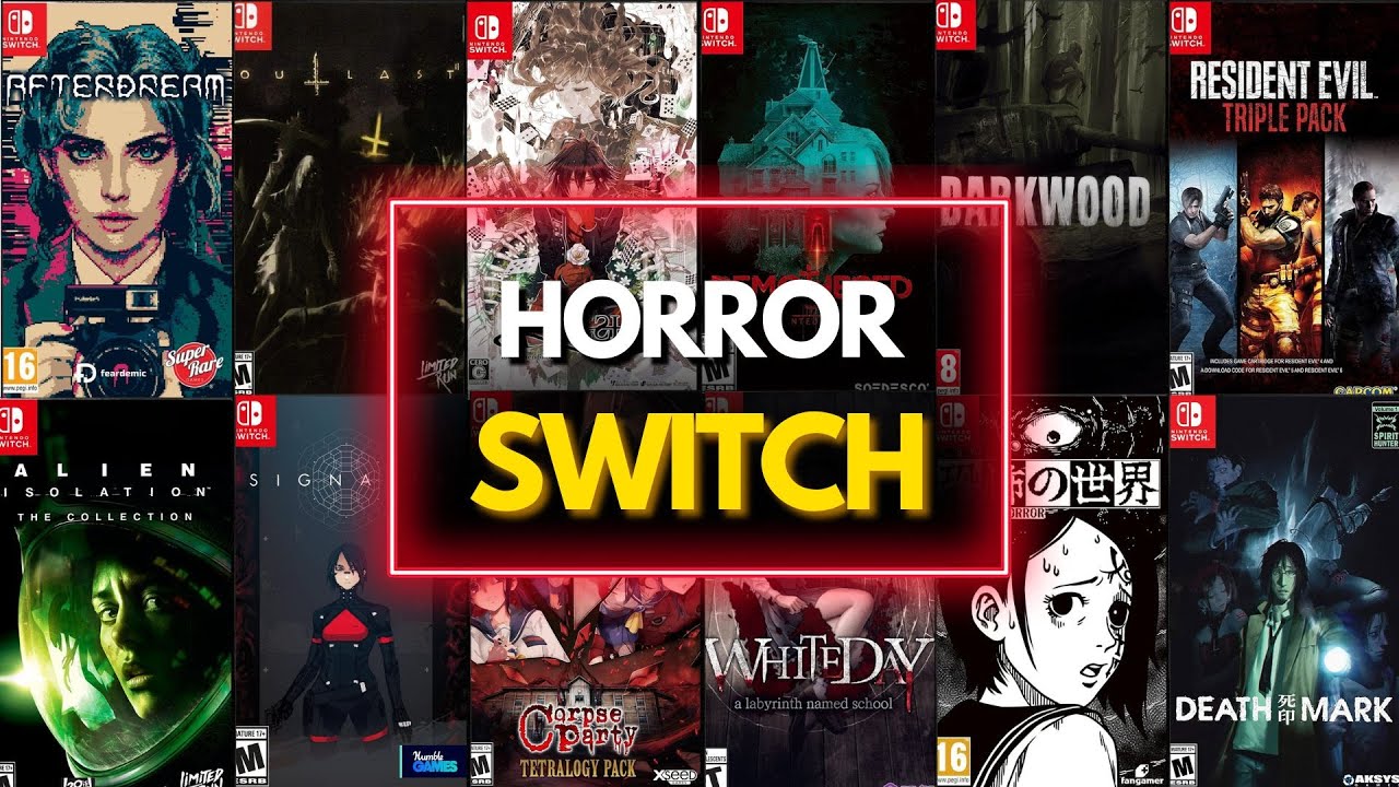 Top 40 Best Horror Games on Nintendo Switch!